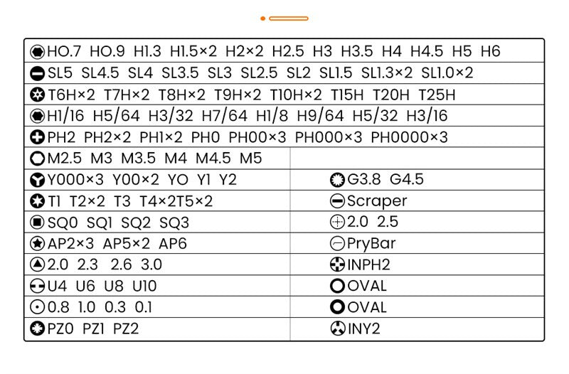 Mega Kit Completo de Chaves Fenda + Estrela Work Pro, 128 Peças (Versão Oficial)