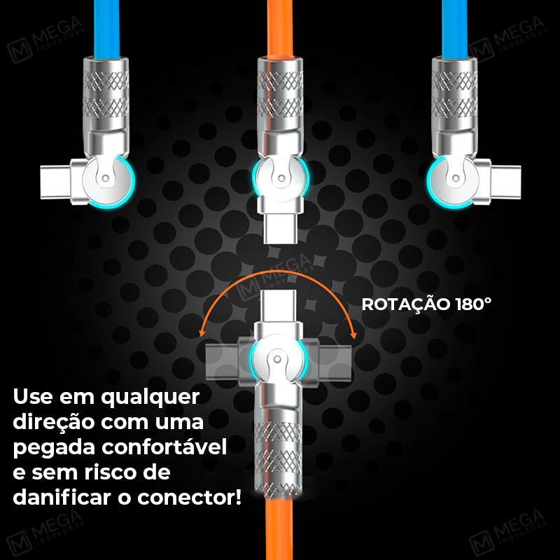 Cabo USB Rotativo PEGASUS Super Turbo 120W