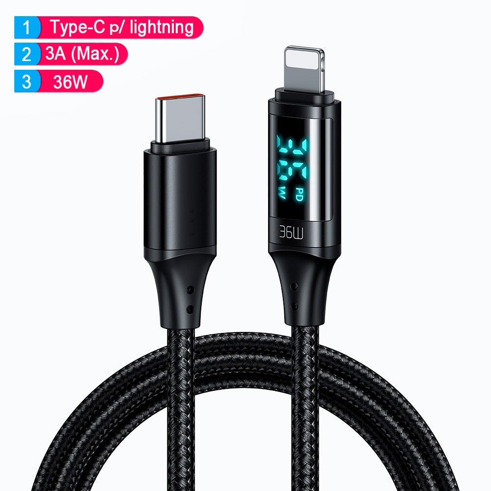 Cabo USB Turbo Digital Premium - Tipo C, Tipo A, iPhone, Micro B